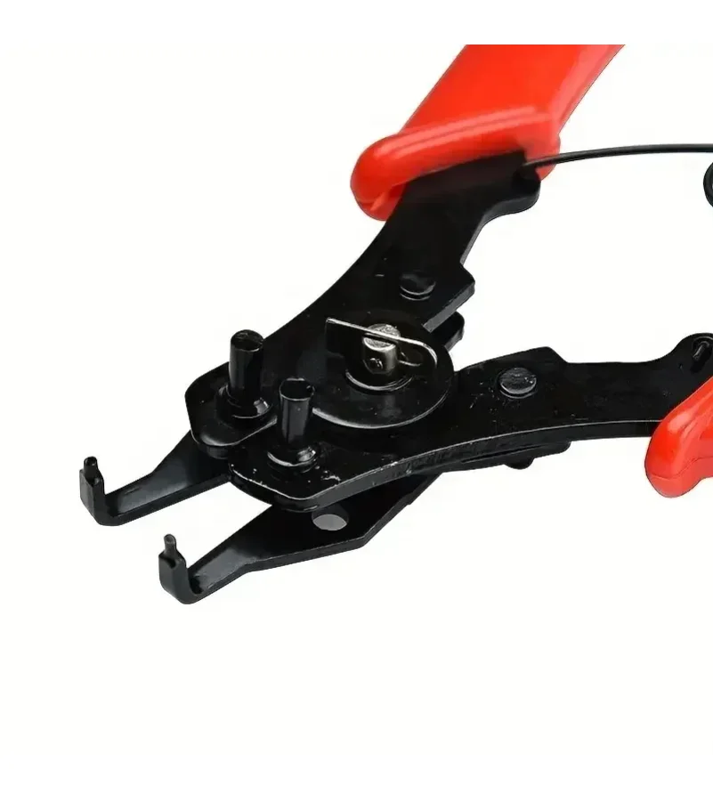 4-In-1 Circlip Pliers Set Snap Ring Pliers Multi Crimp Removable Plier Head Retaining Circlip Pliers Hand Tools Multifunctional