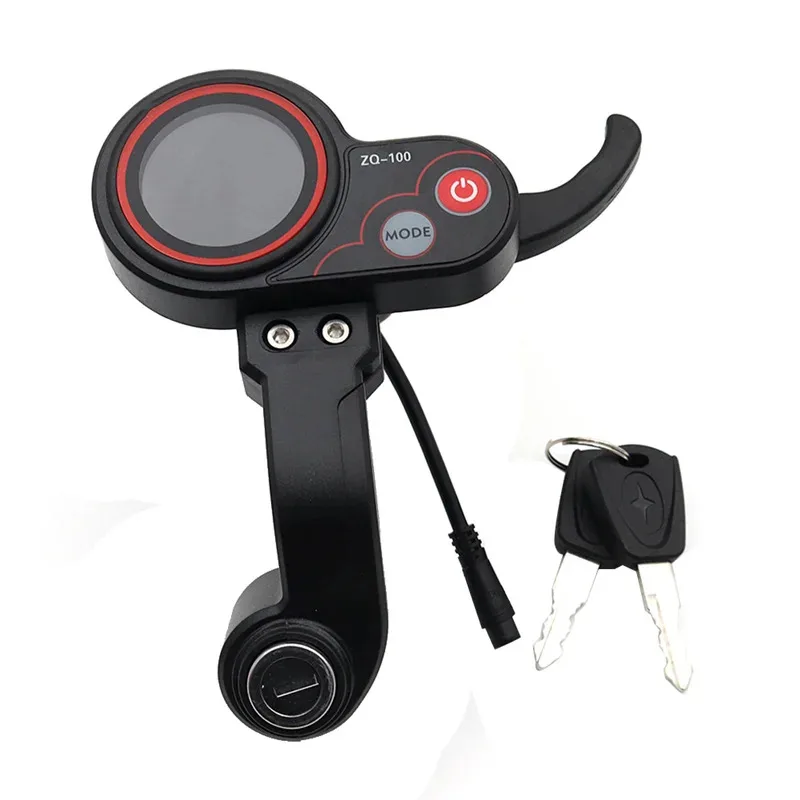 

B48B-ZQ-100 Odometer with Key Adjustable Speedometer for Electric Scooter