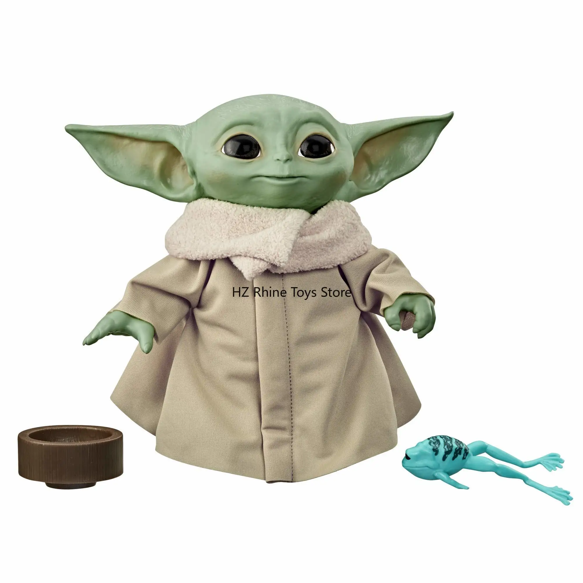 ハスブロ-スターウォーズ-ザ・チャイルド-トーキングプラッシュトイ-キャラクターサウンドとアクセサリー付き、マンダロリアン-トイ-f1115