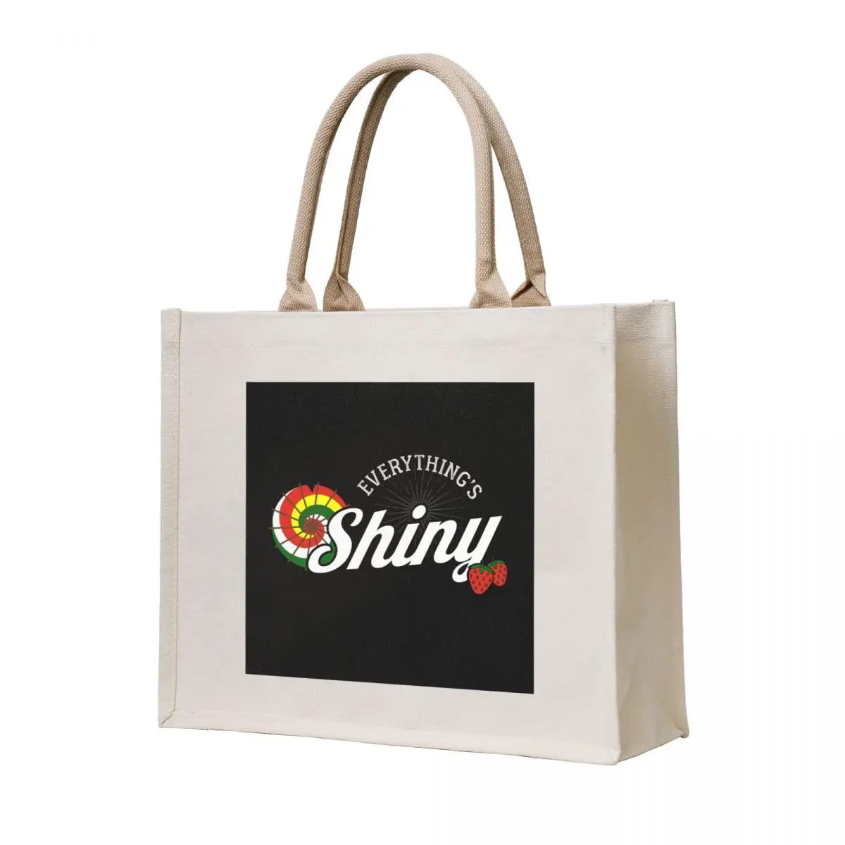 

Everything's Shiny, Cap'n. Not to fret. Tote Bag shopping bag Cloth bag Portable shopping
