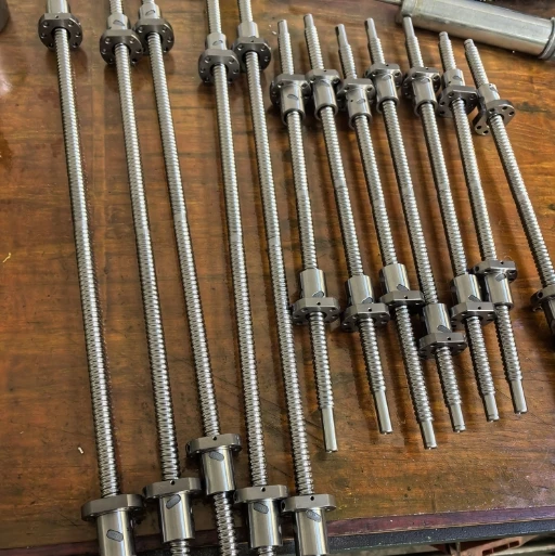 Factory OEM Custom Lead Screw Rod Right And Left Hand Threads Ball Screw SFU1605 SFU1204 SFU2005 CNC Linear Motion Ball Screw