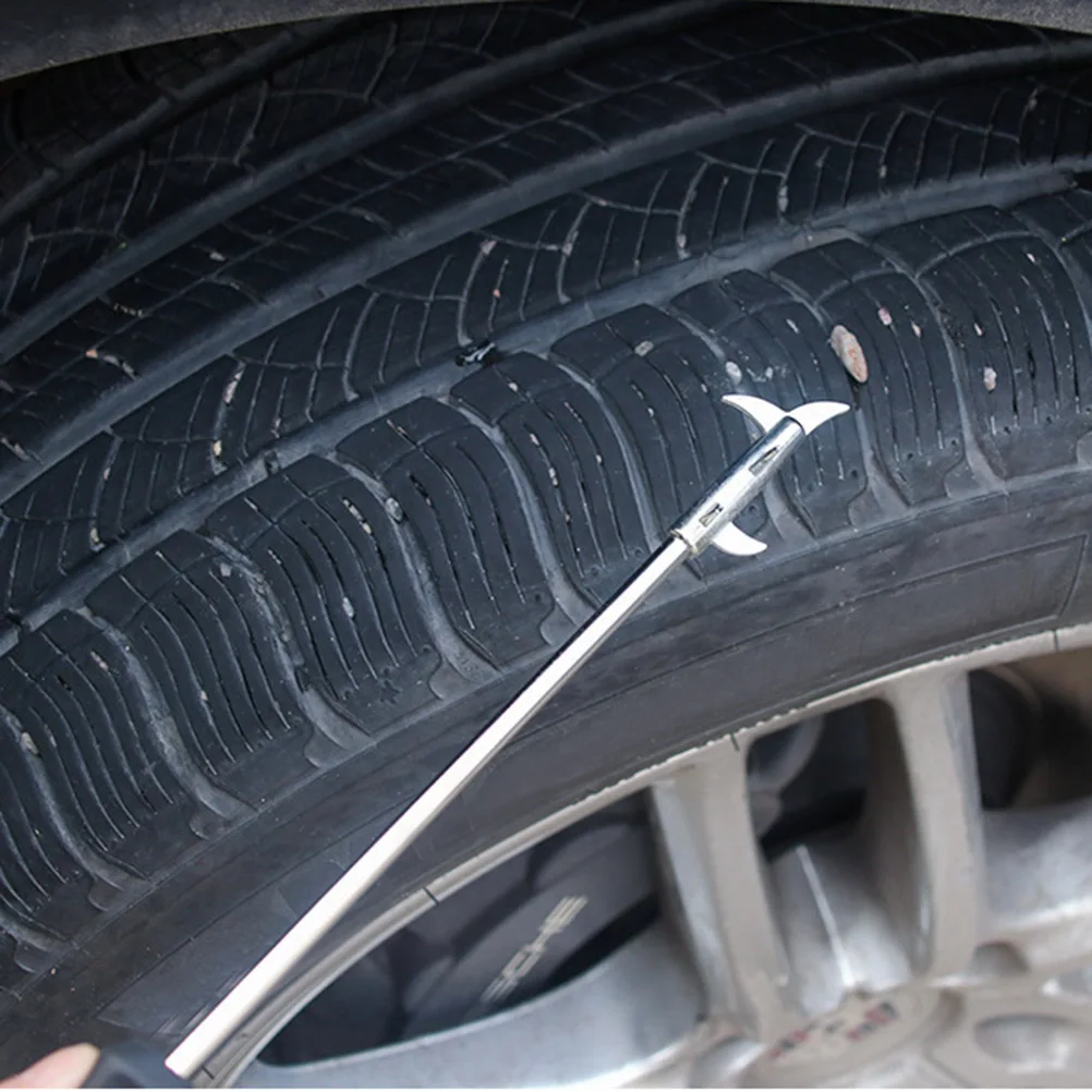 

Car Tire Cleaning Tool Tire Groove Stone Remover Broken Glass Auto Tyre Repair Hook Durable High Grade Material For Construction