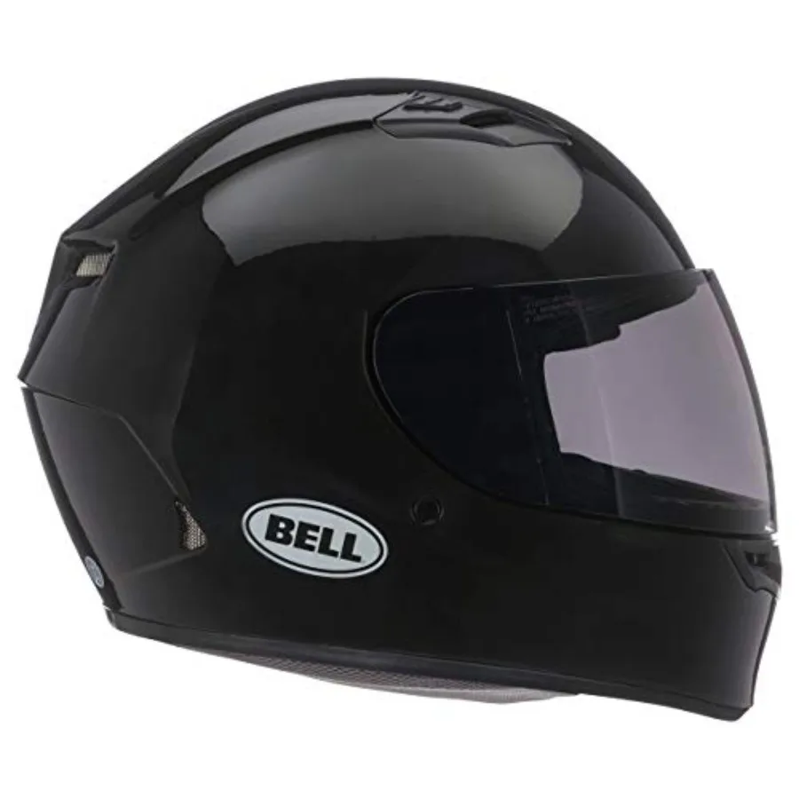 

Qualifier Full-Face Motorcycle Helmet for street use polycarbonate shell matte black finish lightweight and DOT-certified