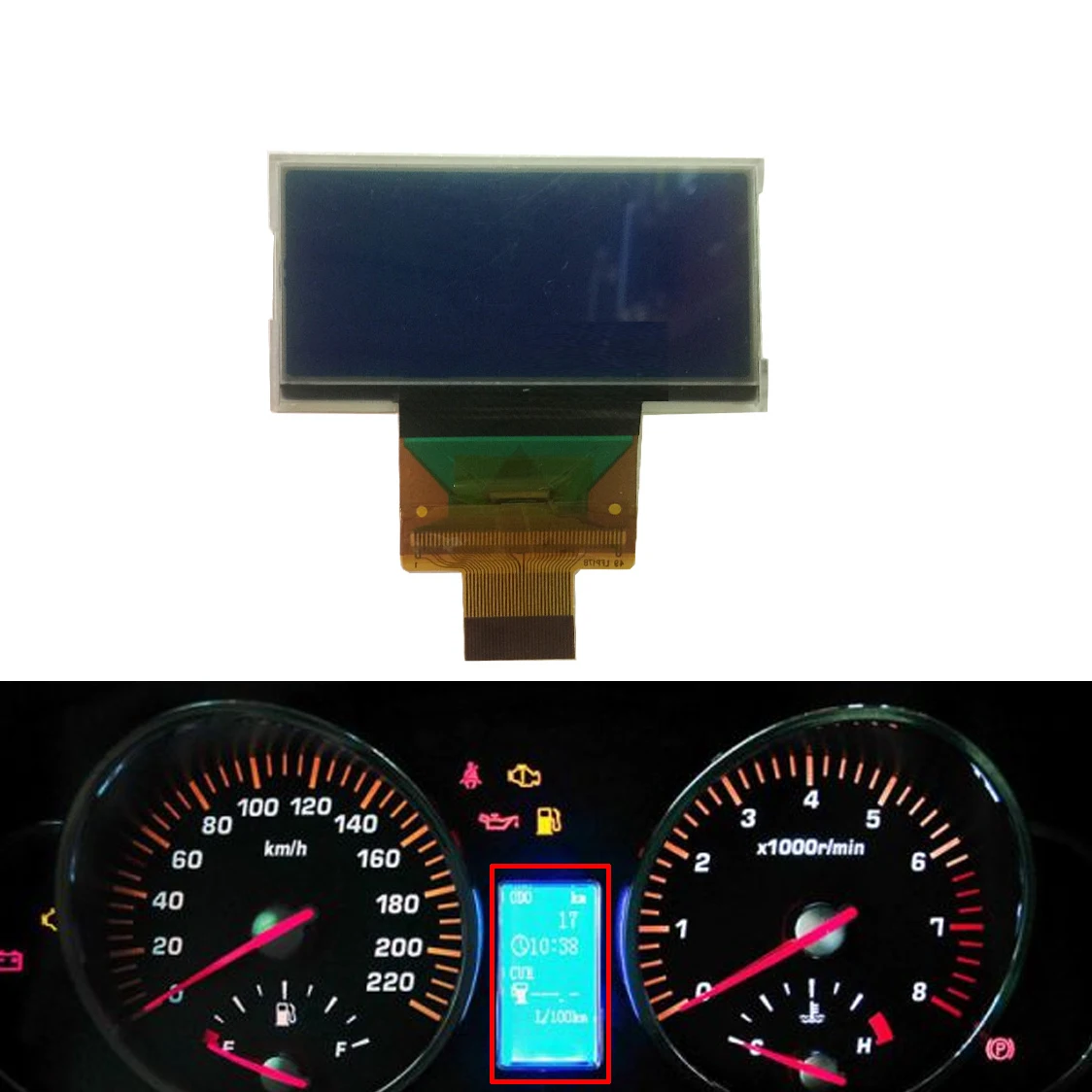 

Car Dashboard Instrument Cluster LCD Display Pixel Repair For Hawtai Boliger