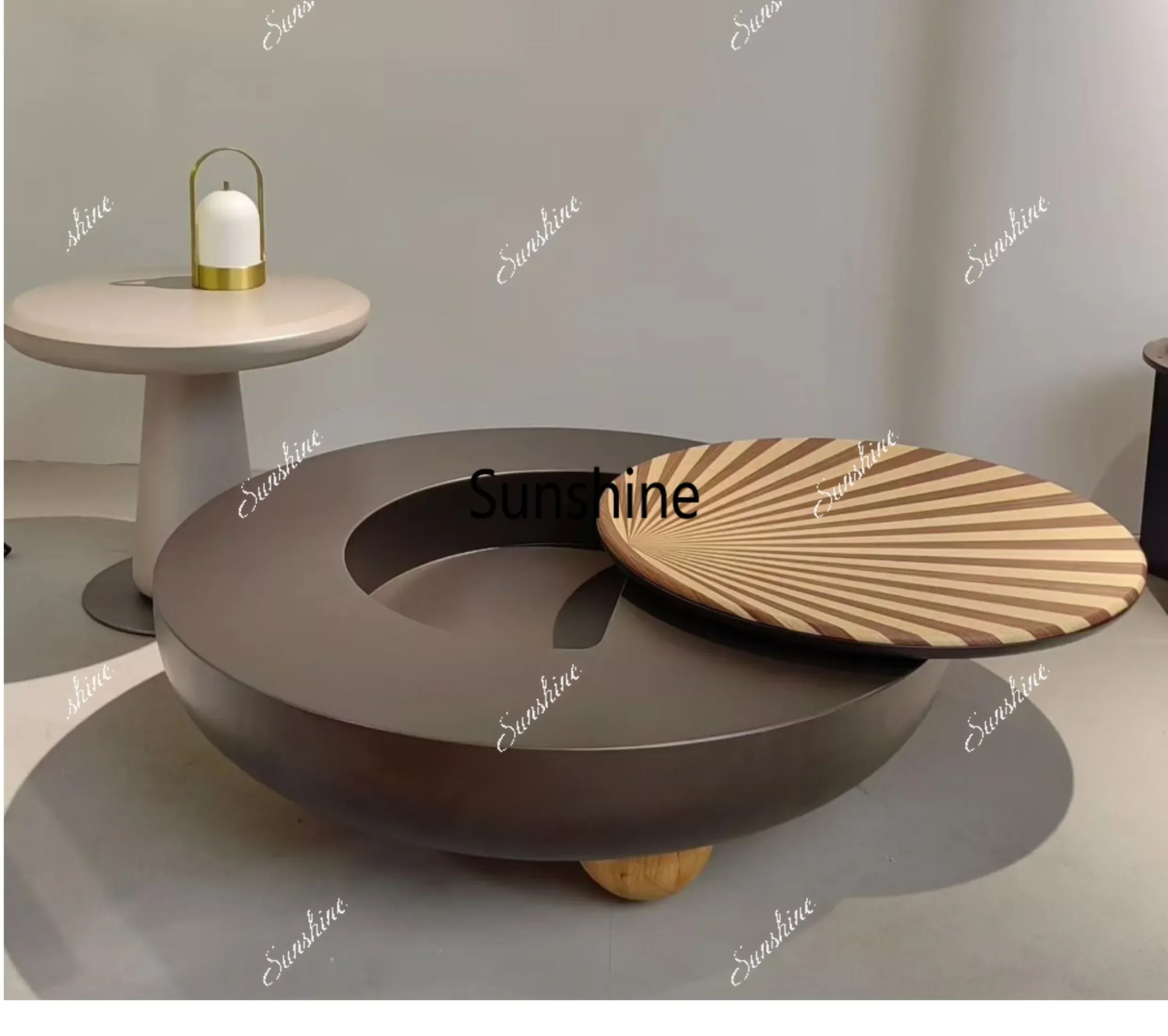 Italian minimalist coffee table combination modern simple living room home small apartment designer high sense  FT