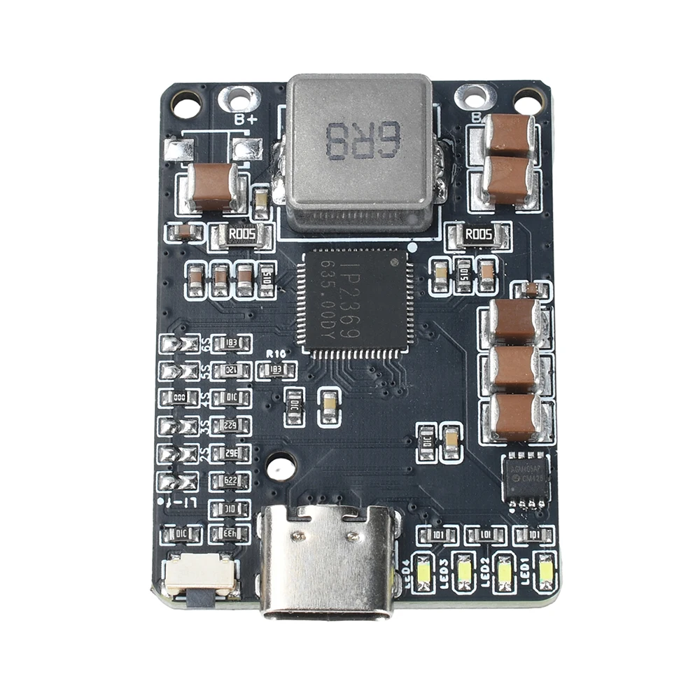 IP2369 45W 2S ~ 6S Carregador de bateria de lítio/módulo descarregador Tipo-C PD3.1 Carregamento rápido 3S 4S 5S Li-ion/LiFePO4 Baterias BMS