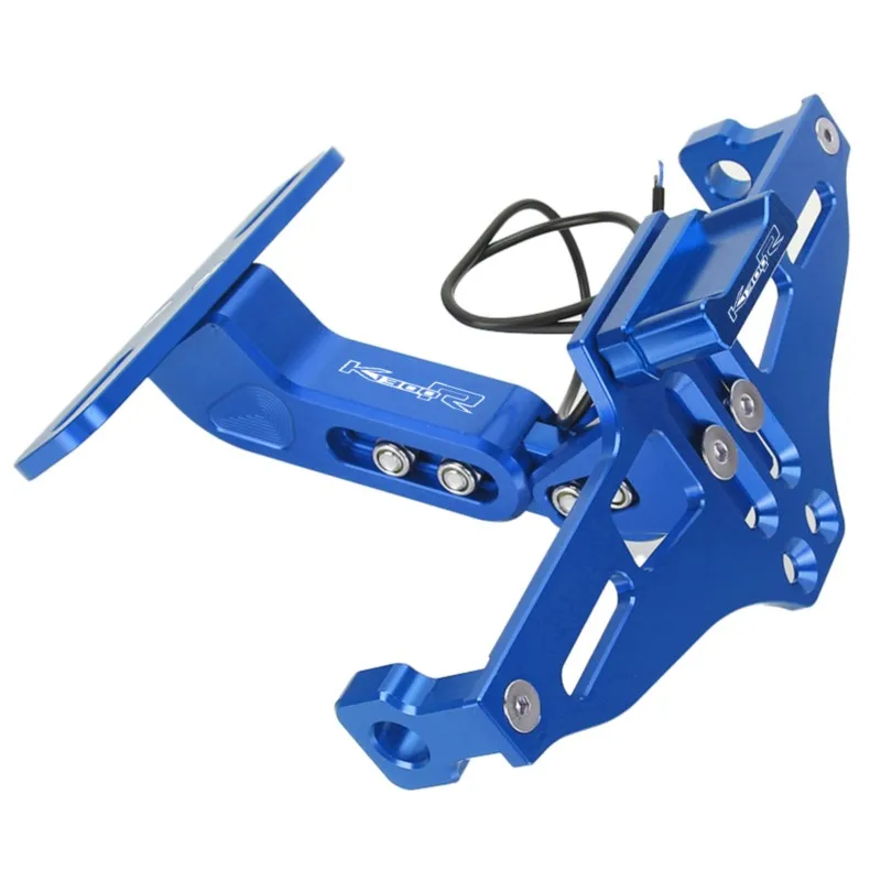 

For BMW K1300R K 1300R K1300 R 2009-2015 2014 2013 2012 2011 Motorcycle Rear License Plate Bracket Holder LED Turn Signal Light