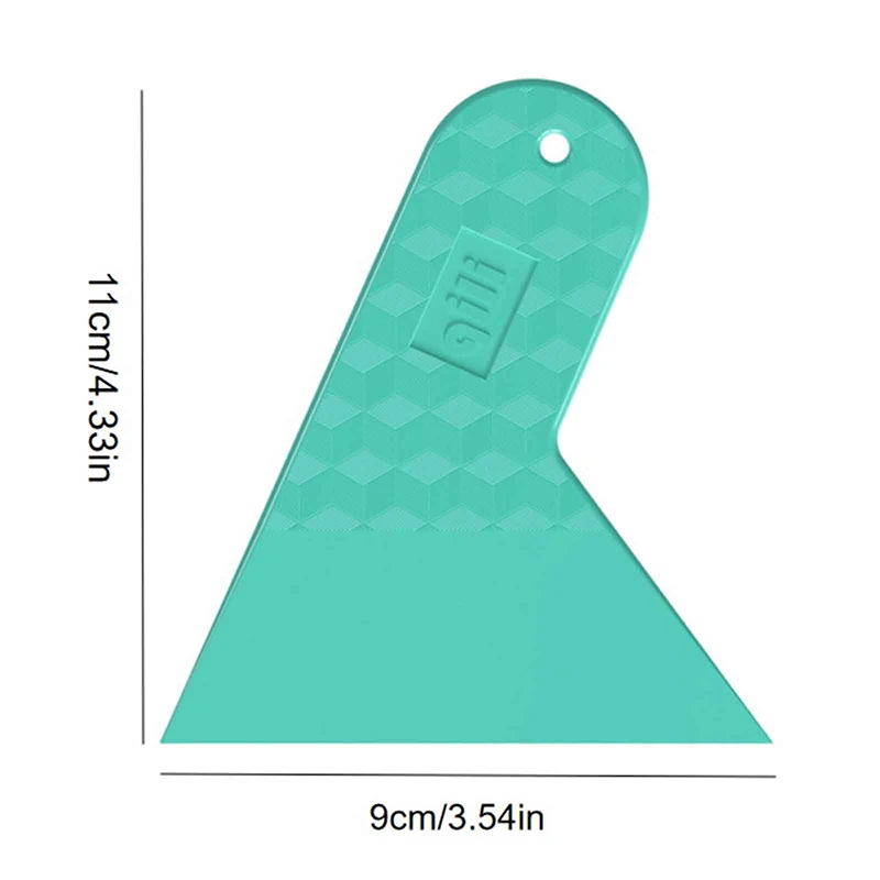 

Auto Window Tint Film Install Tool Car Window Film Squeegee Colorful Rubber Triangle Tip Scraper For Vinyl Wrap Sticker