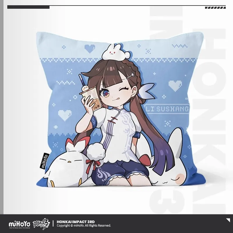 

Official Genuine Honkai Impact 3 Little Bit Tea Party Series Second Bullet Pillow Li Sushang miHoYo Anime Peripheral Gift