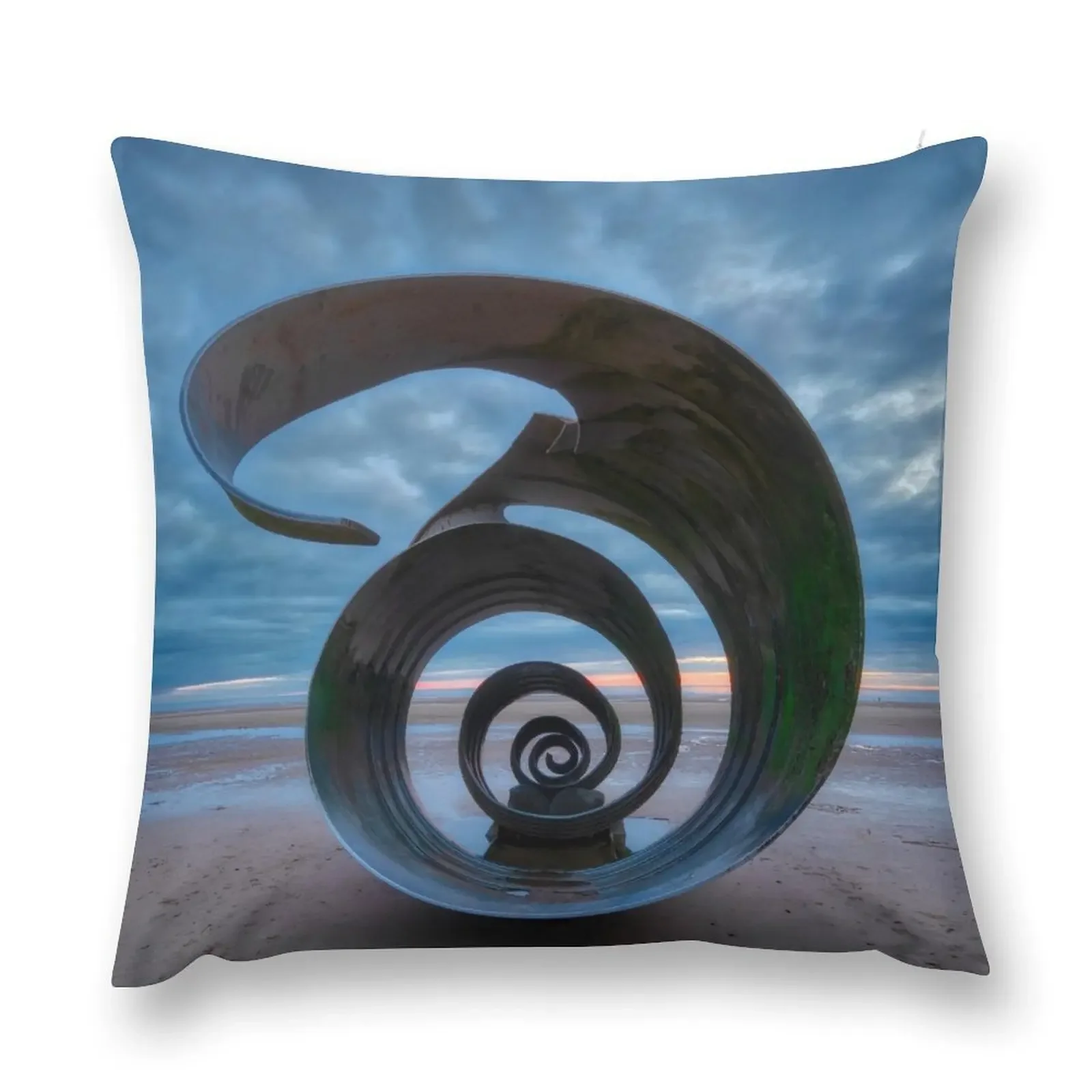 

Mary's Shell, a sculpture by Stephen Broadbent. Throw Pillow christmas pillowcases Christmas Pillow Covers pillow