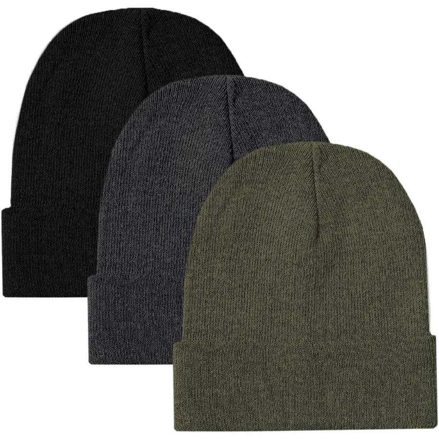

Ultra Performance 3 Pack Beanie Winter Hats for Men and Women Mens and Womens Skull Cap Beanies Hats