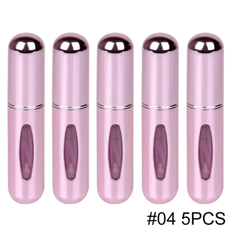 5ml draagbare navulbare spuitfles Plastic binnenflesje Parfum verstuiver Mini monsterflesje voor cosmetica Reizen Lege verpakking