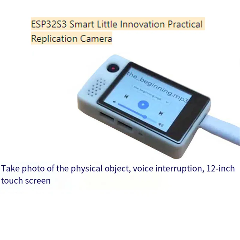 AAAEL-ESP32-S3 Development Board ESP32-S3 DEV ESP32-S3 N16R8 Module With 2MP Camera 2" Touch Display For Xiaozhi AI