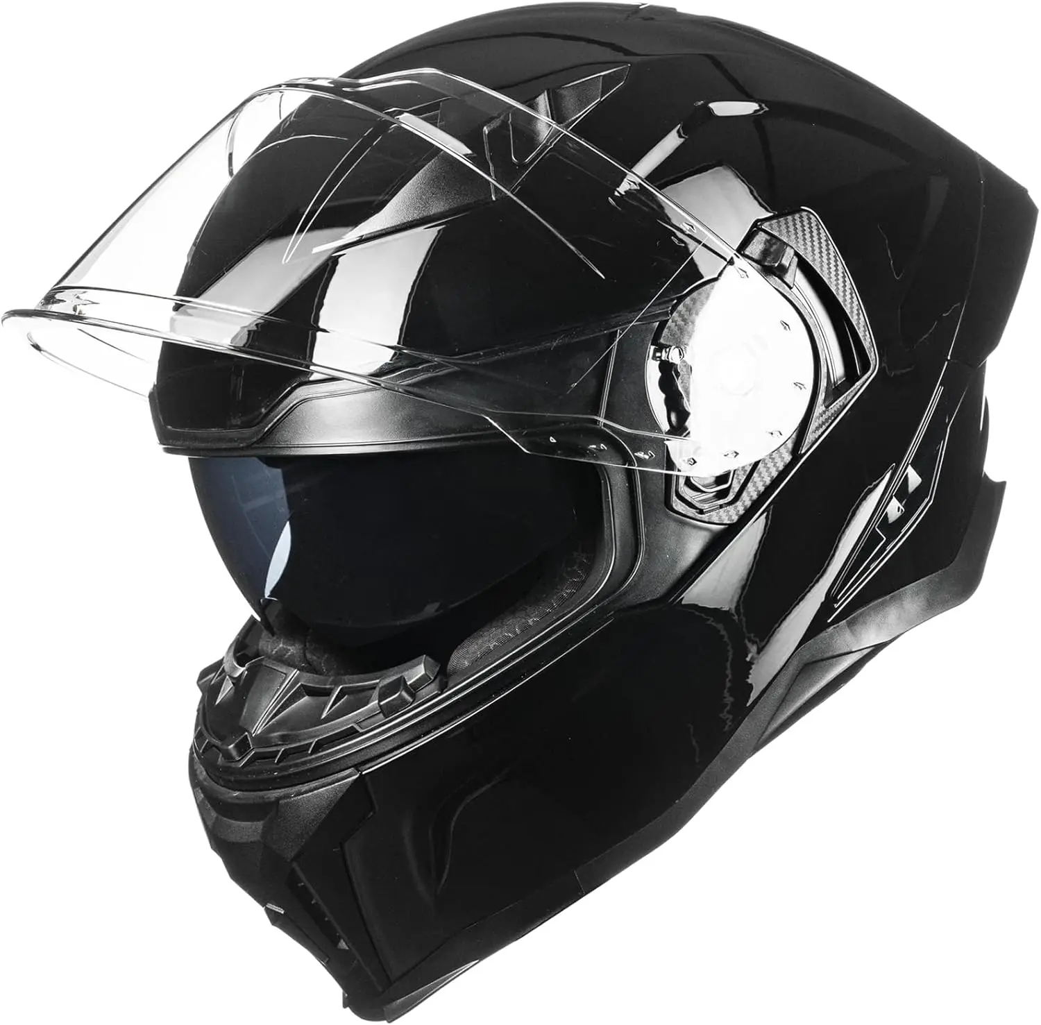 

Motorcycle Helmet Full Face for Adults Men Women with Dual Visor Street Bike Racing DOT Model MF565