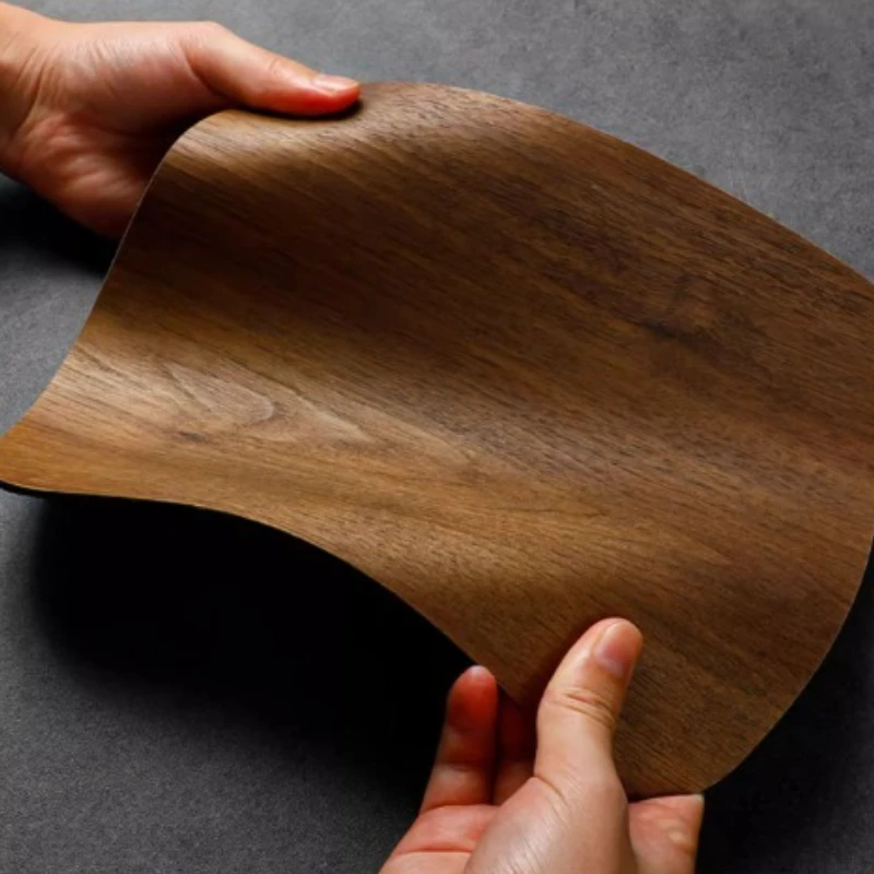 لوحة ماوس من الخشب الصلب من MIFUNY مخصصة من الفلين الجوز السميك البسيط بلون الخشب المحظور على شكل حيوان لوحة ماوس كمبيوتر مريحة