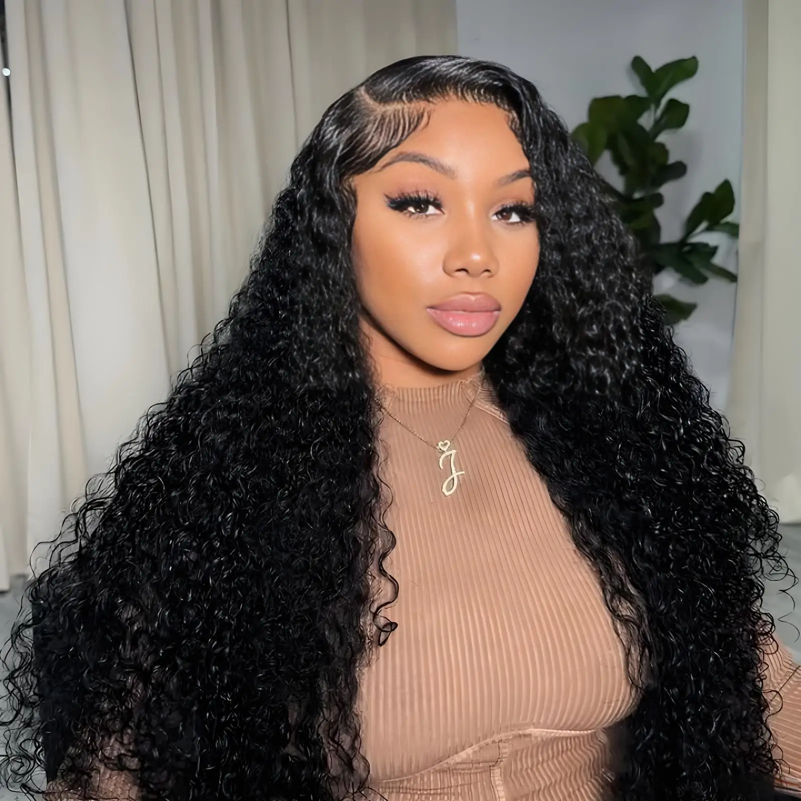 

250 Density Transparent Deep Wave Wig 13x4 13x6 Hd Pre Plucked Lace Frontal Wigs Human Hair For Women 40 44 Inch Brazilian Hair