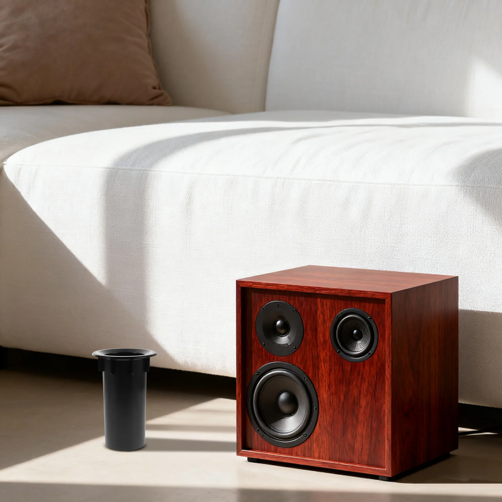 

2Pcs Speaker Box Air Port Tube Bass Reflex Subwoofer Tubes 85x150mm Acoustic Port Enhancer Professional Audio Speaker