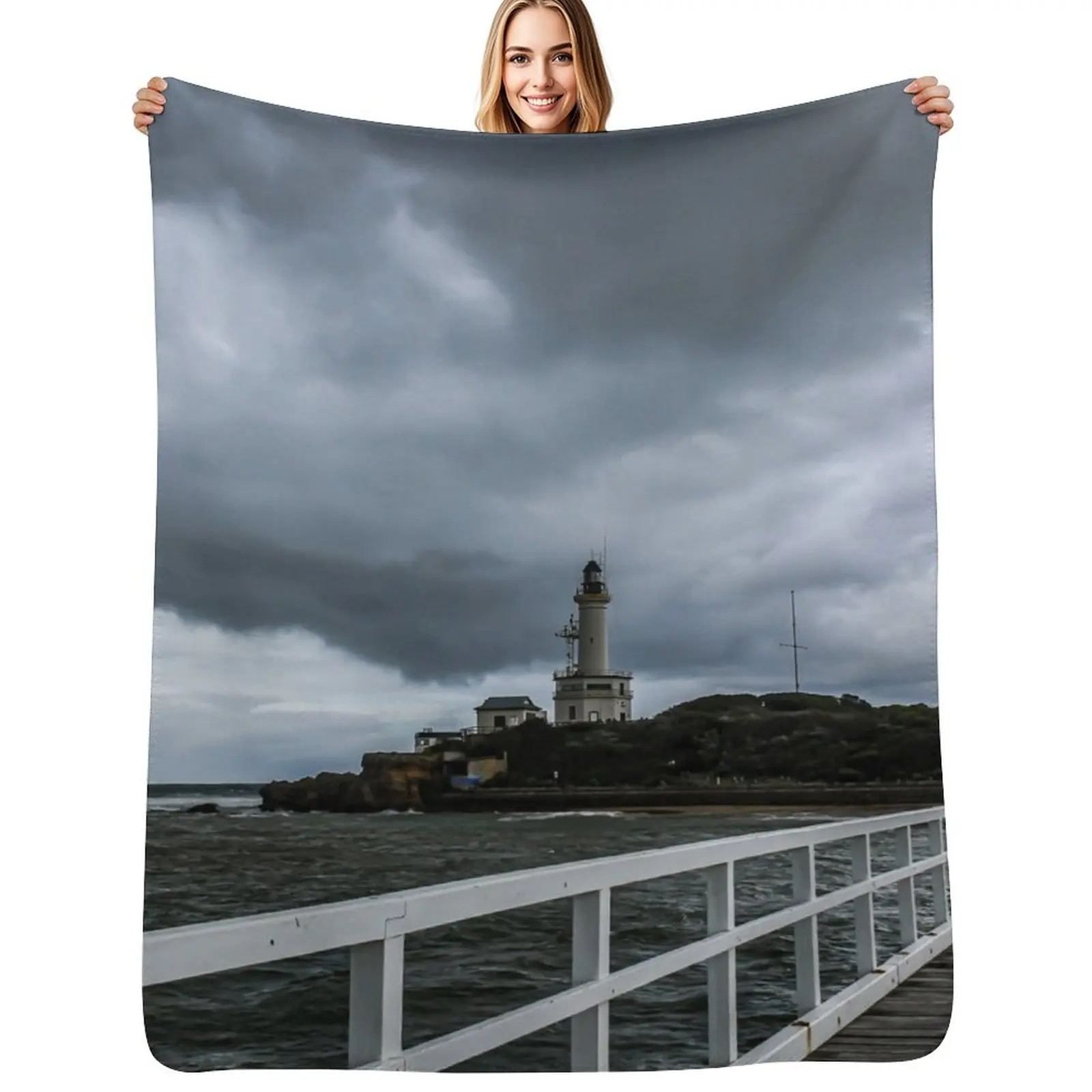 

Light My Way Through The Storm Throw Blanket Blankets For Baby Thins Winter beds Soft Big Blankets