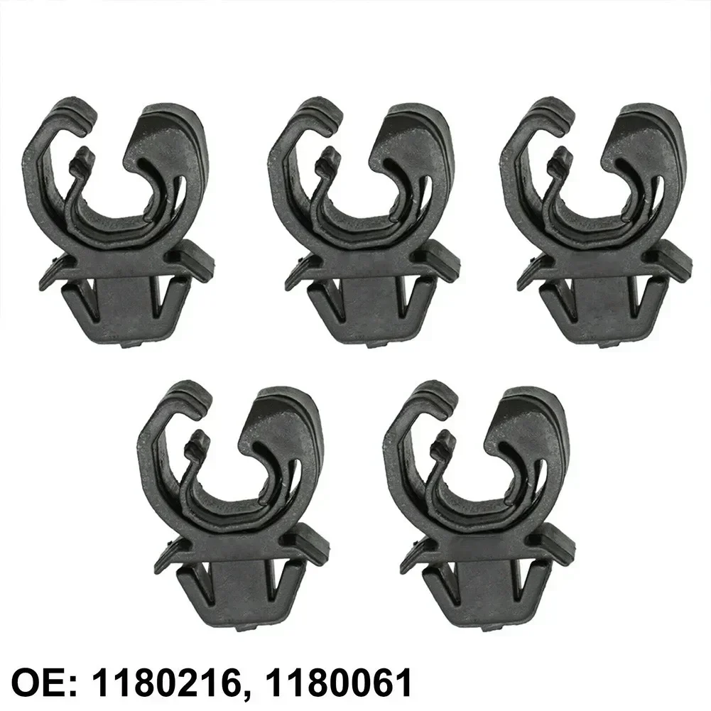 5x soporte de abrazadera de Clip de varilla de capó 1180216 1180061 1180181 09114314   Para Astra G Zafira A Ampera accesorios de clips de coche