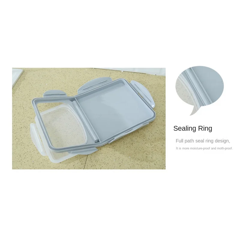 

15Kg Rice Storage Box Pet Food Container Insect-Proof Moisture-Proof Storage Rice Container