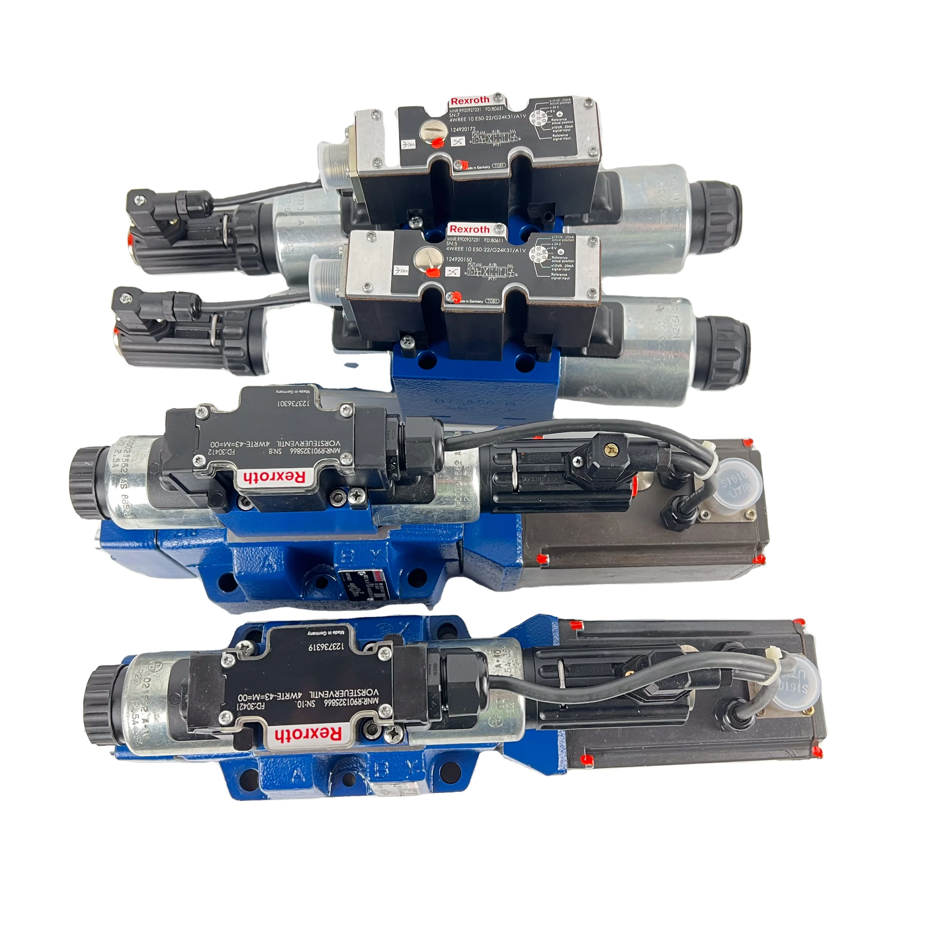 zhenyuan zhenyuan Hydraulic proportional valves 4WRTE-43=M=00 R901325866 4WRTE16E1-125L-46/6EG24K31/F1M R9001246077 hydraulic se