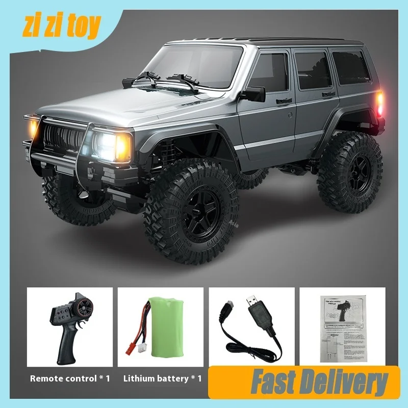 AX85621:18 full-scale four-wheel drive climbing remote control vehicle RC CAR model multi-terrain off-road vehicle toy model