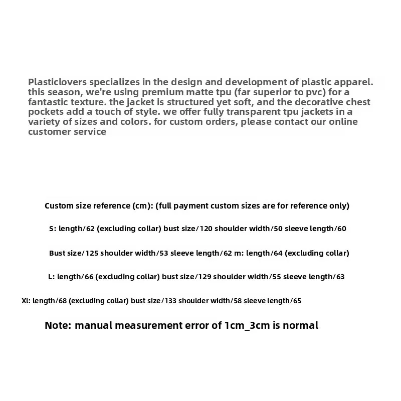 Matte Transparent Jacket Multi Color Fashion Outerwear Versatile Trendy Coat Spring Autumn Casual Street Wear Popular Through