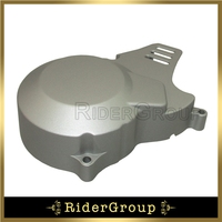 Silver Engine Stator Cover For Chinese Made 110 125 140 150 160cc YX Pit Dirt Bike Motorcycle Parts