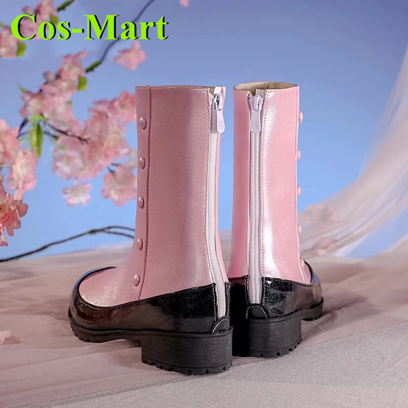 

Cos-Mart Cardcaptor Sakura Shoes Cosplay Black Cat Reka Short Boots Used Accessories Props