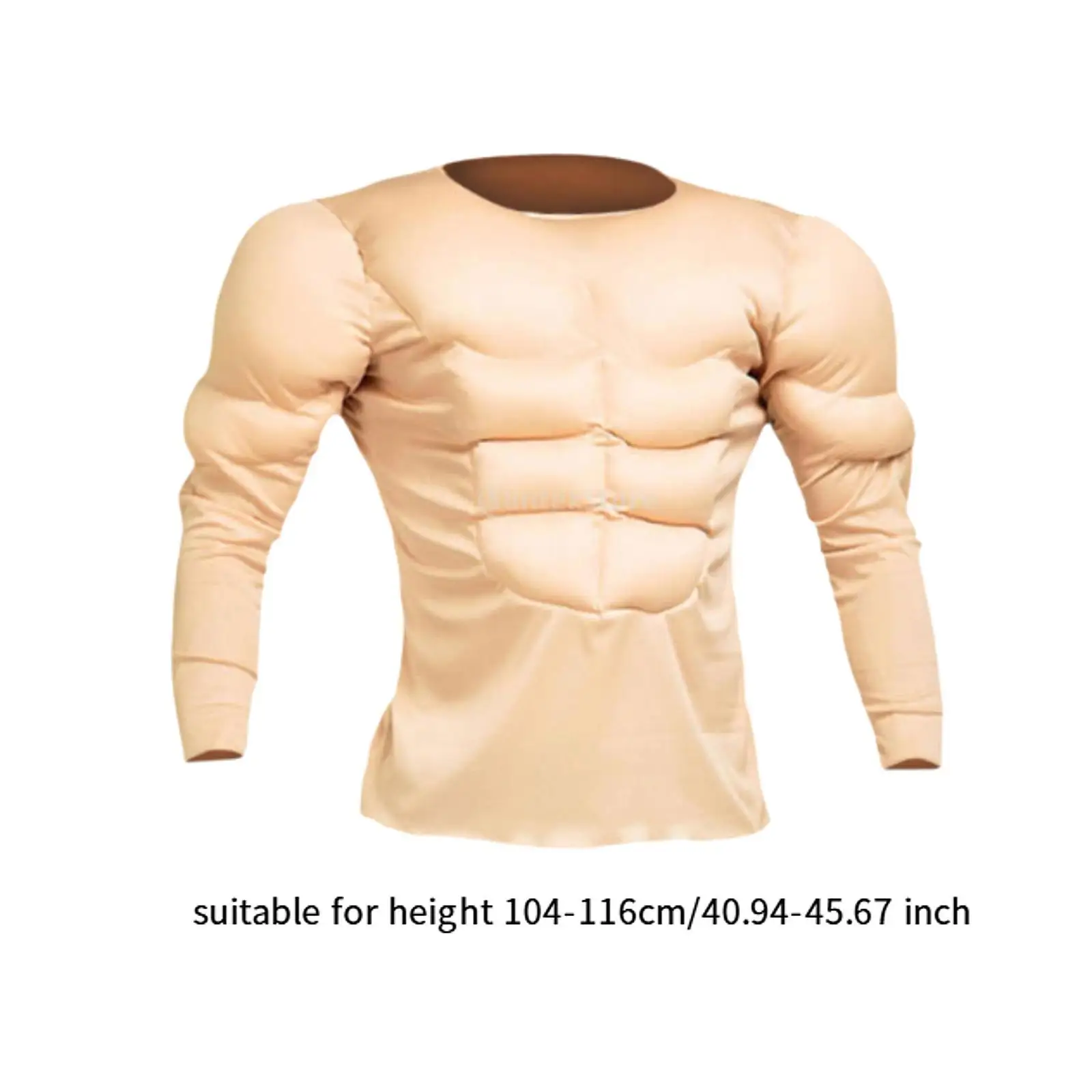 Kostium koszulki mięśniowej 3D wyściełany do występów na scenie Cosplay i karnawałów