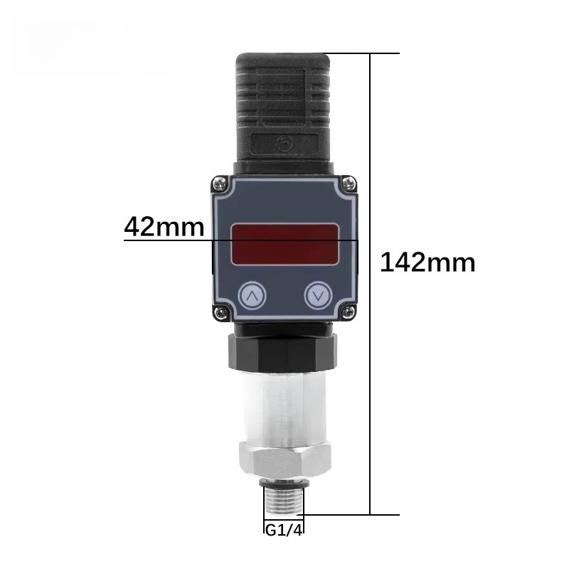 PT-511 4~ 20mA Digital Pressure Gauge Pressure Transmitter Vacuum Ceramic Water Pressure Sensor