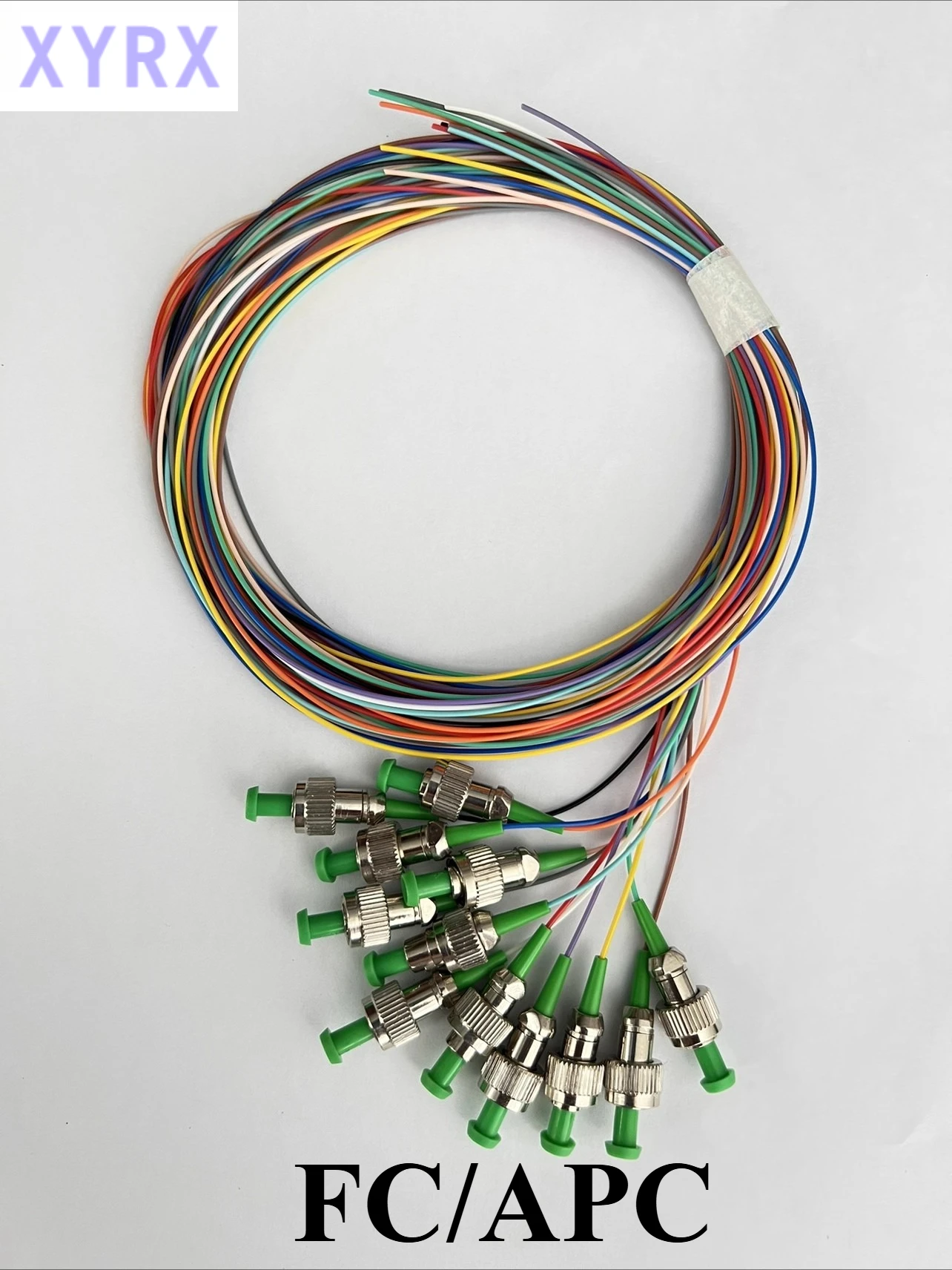 12colored SC LC FC ST/UPC SC LC FC/APC fiber optical colorful Pigtail LAZH Simplex Single Mode 0.9mm quality factory supply