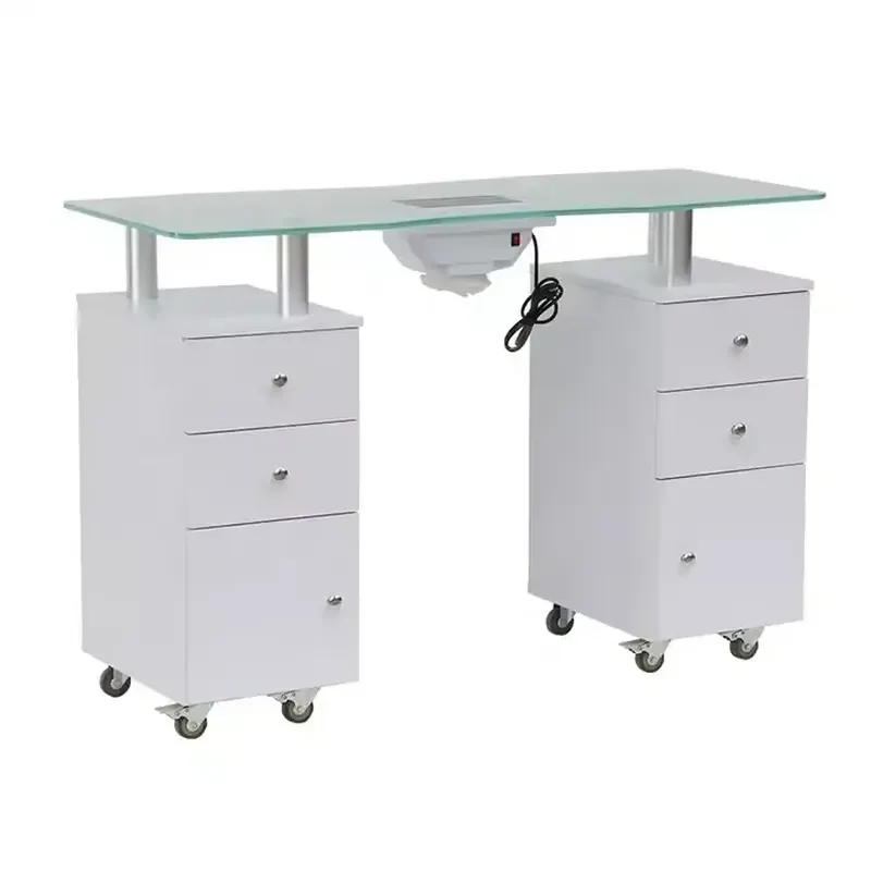 Classic Hot Sale Popular Professional High Quality Salon Furniture Premium Nail Art Table for Nail Salon Nail Salon