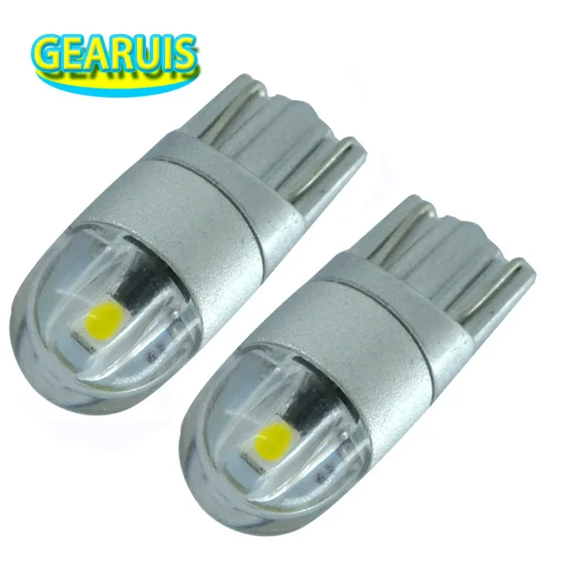 

10X W5W T10 3030 2 SMD Auto 501 168 194 Interior Reading Dome Side Lights Bulb 12V to 24V
