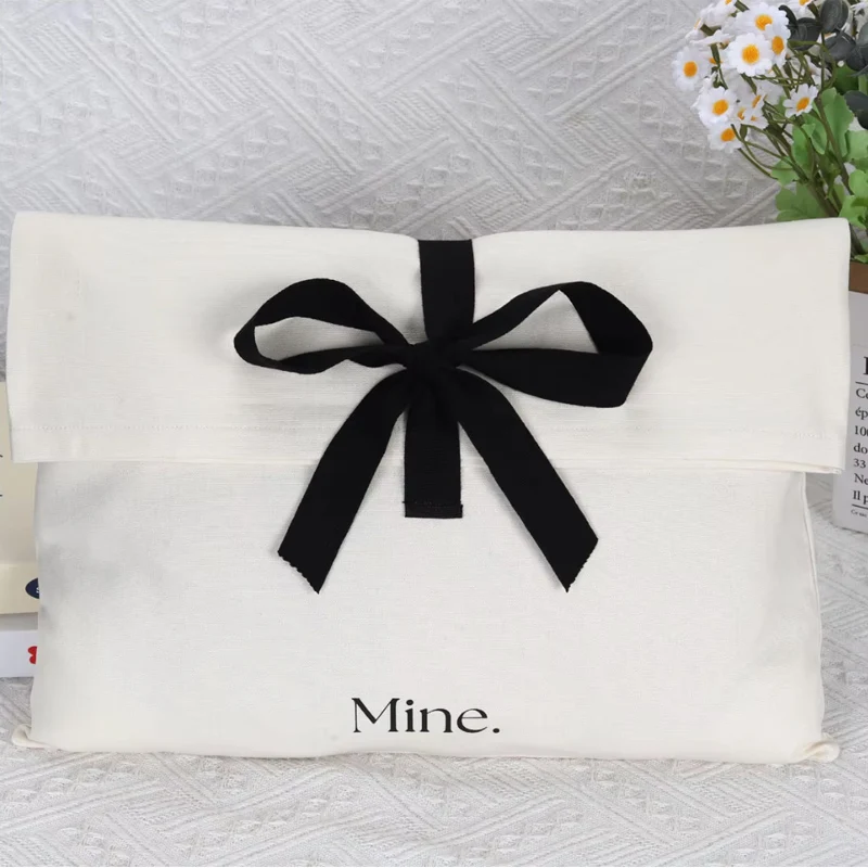 

Friendly Cotton Envelope Bag Jewelry Pouch Makup Beautiful Dust Sack Underwaer Clothing Packaging Bags