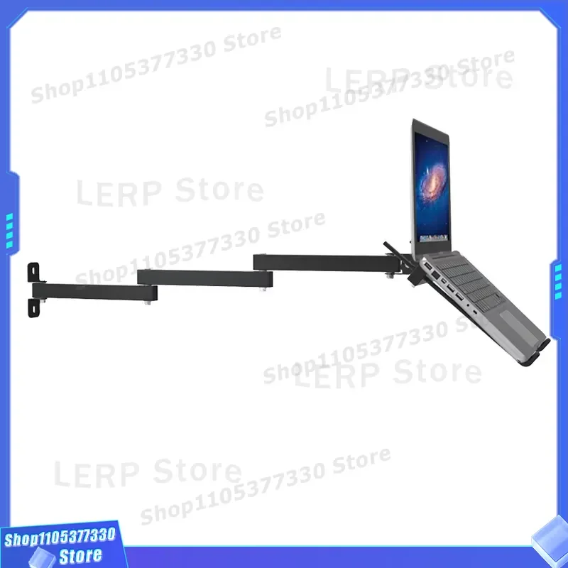 Retractable Laptop Wall Mount 17-27 Inch Foldable Full Sport Computer Cooler Bracket New PC Accessories for Gaming Notebook