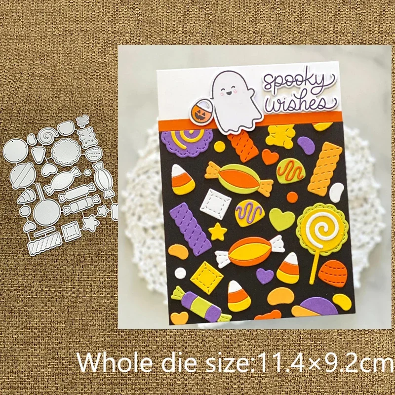 

Набор металлических вырубных форм XLDesign Craft: трафареты для вырезания, декоративные элементы для скрапбукинга, вырубные штампы для альбомов, бумаги, открыток, тиснение