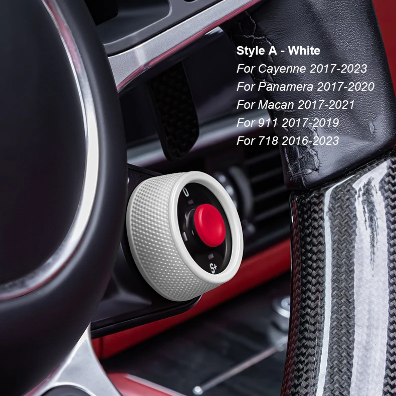 Sport Chrono Lenkradknopf für Porsche Cayenne/Panamera Macan/911 718/Taycan 2017–2025 SC Modus Switch Kit Plug Play – Detail 10