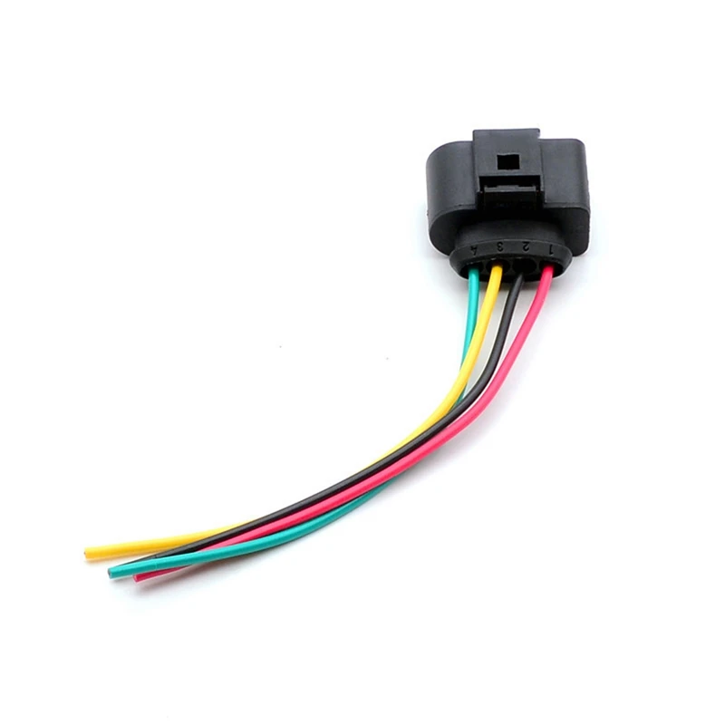 4 Set Ignition Coil Connector Harness Wiring Plug For  A3 A4 A5 A6 TT VW Passat Jetta 1J0998724