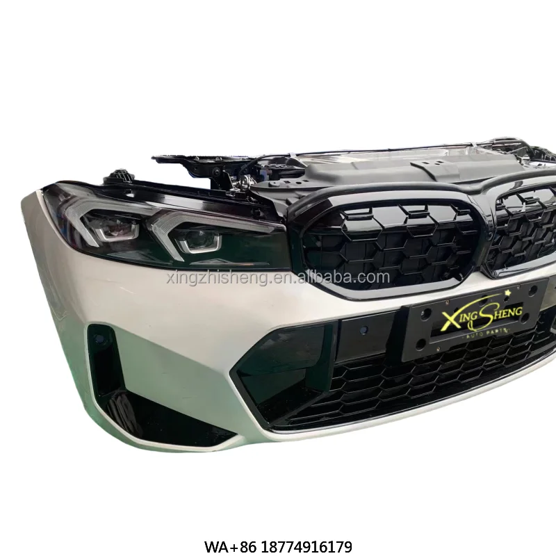 

Новинка для комплекта кузова G28 3-й серии, передний бампер с решеткой, высококачественный комплект кузова