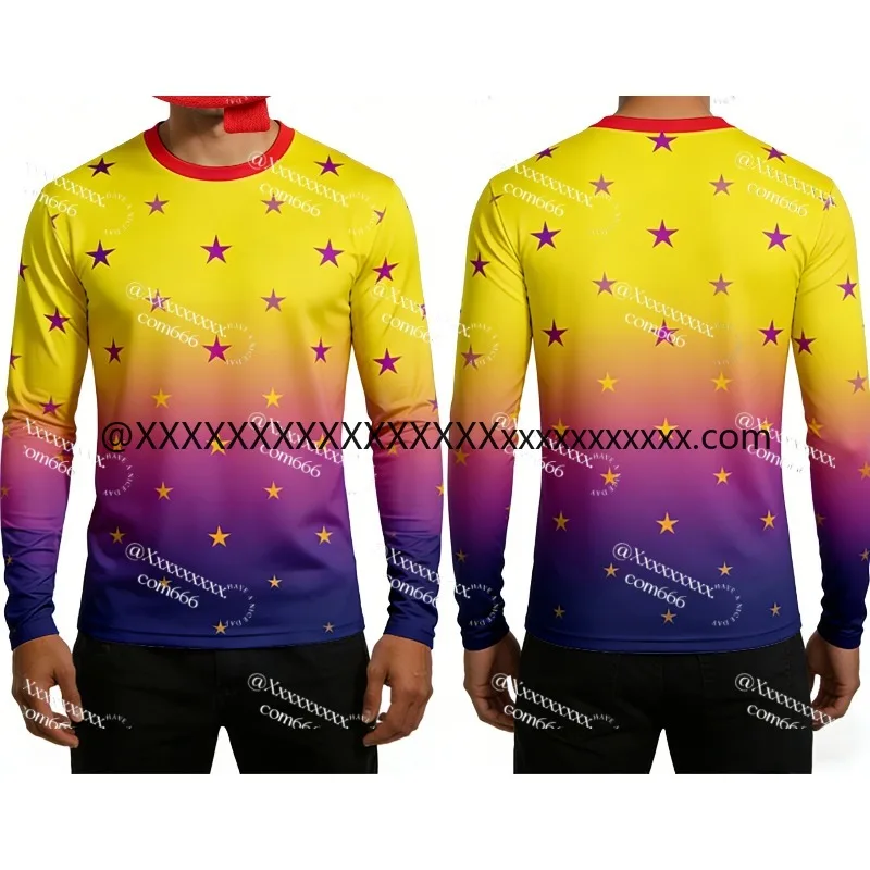 

2026 New Off-road Motorcycle Long Sleeved, Adult Quick Drying Breathable Top, Mountain Bike Outdoor Sports Long Sleeved