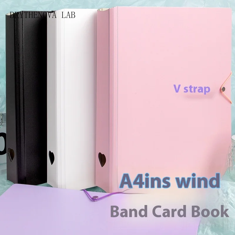 Large Capacity a4 Nine-Grid Photo Album 3-Inch Photo Storage and Collecting Binder for Cards Small Photocard Holder