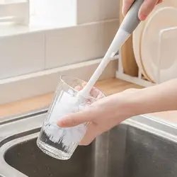 New Cup Brush Long Handle Removable Kitchen Water Cup Brush Baby Bottle Stain Removal Brush Bottle Brush Cup Cleaning Tool