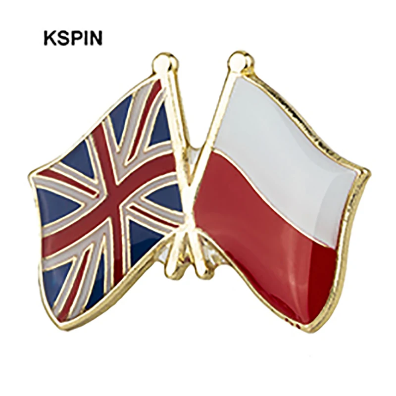 Poland Flag Laple Pin Badge Brooch