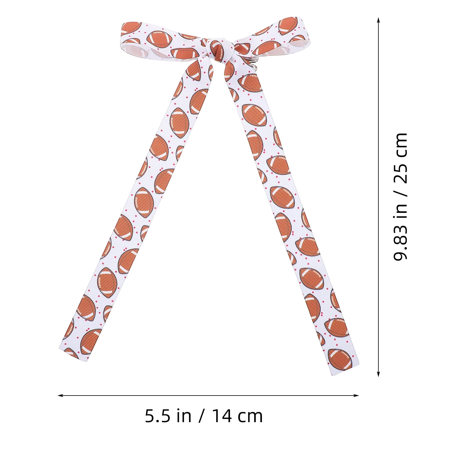 الشريط كليب خمر Bowknot باريت كرة القدم شكل كليب الرياضة موضوع دبابيس الشعر سميكة إكسسوارات الشعر شرابة مشابك الشعر ل