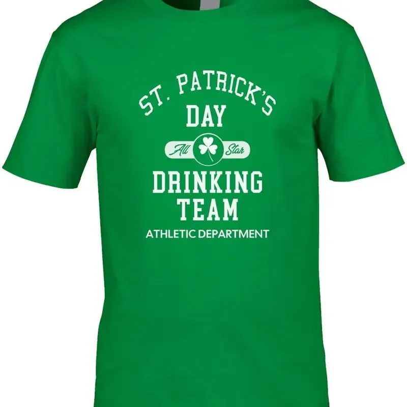St Patricks Day Mens T Shirt Irish Paddys Ireland Top Drinking Team