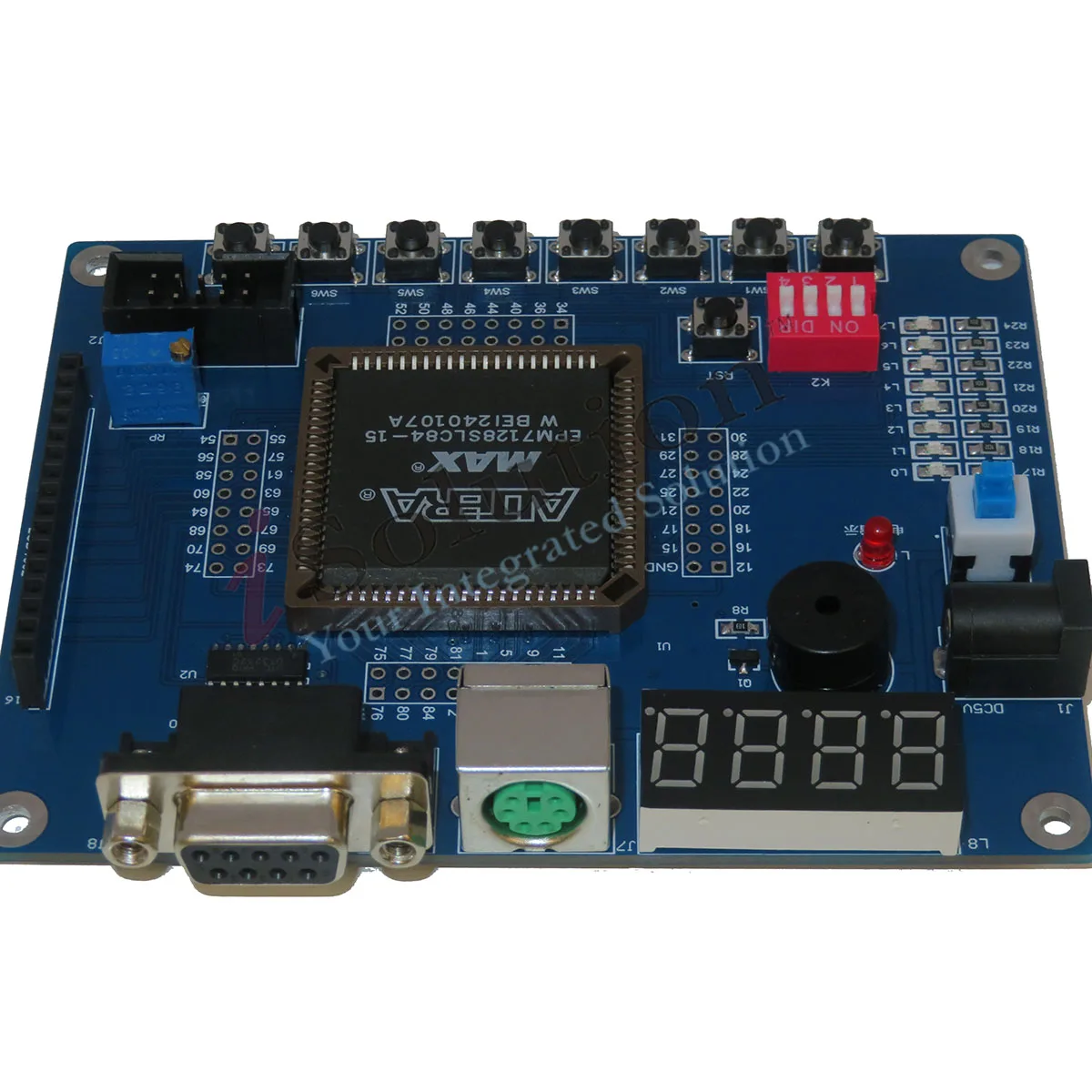 FPGA Development Board Altera CPLD EPM7128SLC84