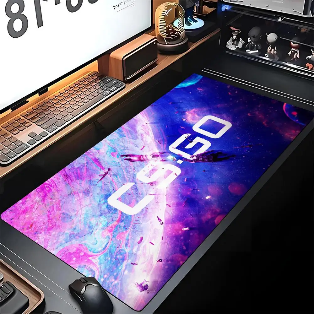 Cs Go Mouse Pad Gaming Locking Edge Pearlescent Big Computer Gamer Large Rubber Art Mousepad Laptop Desk Mat