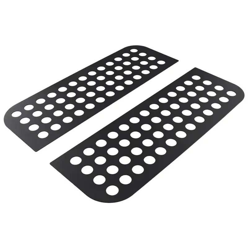 

Car Rear Door Triangular Window Glass Panel Decoration Cover Doors Exterior Accessories For Jeep Wrangler