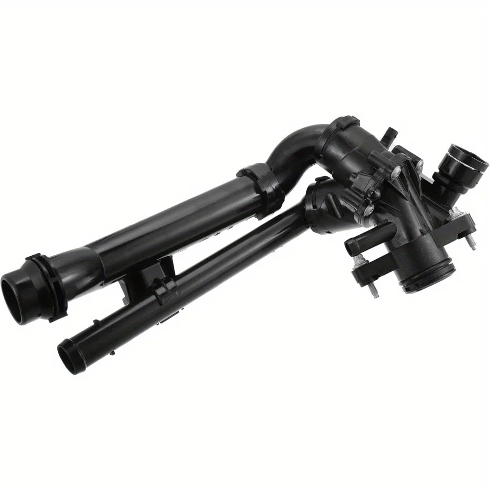 Engine Coolant Thermostat Housing Assembly with Sensor For Benz Metris 2016 2017 2018 2019, 2.0L, Replaces for A2742000615